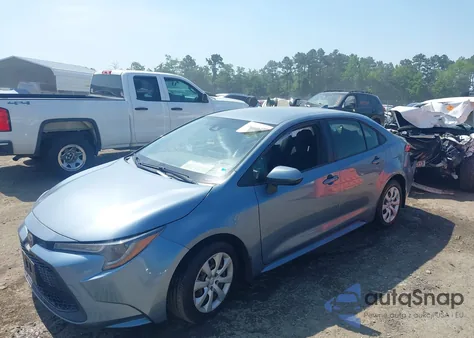 2020 Toyota Corolla Le z USA, uszkodzony, nr VIN JTDEPRAE8LJ058808